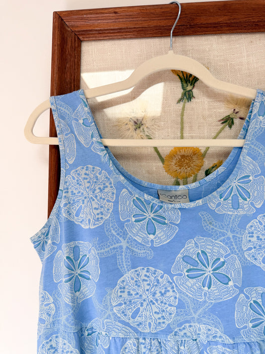 (S) Vtg sand dollar dress