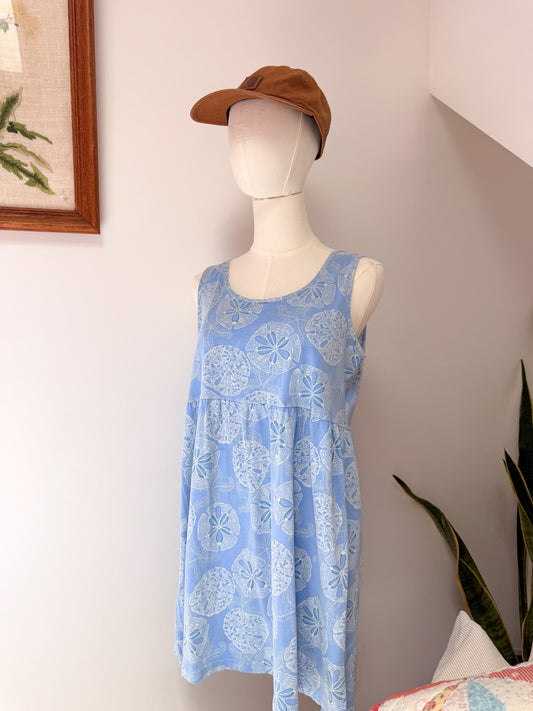 (S) Vtg sand dollar dress