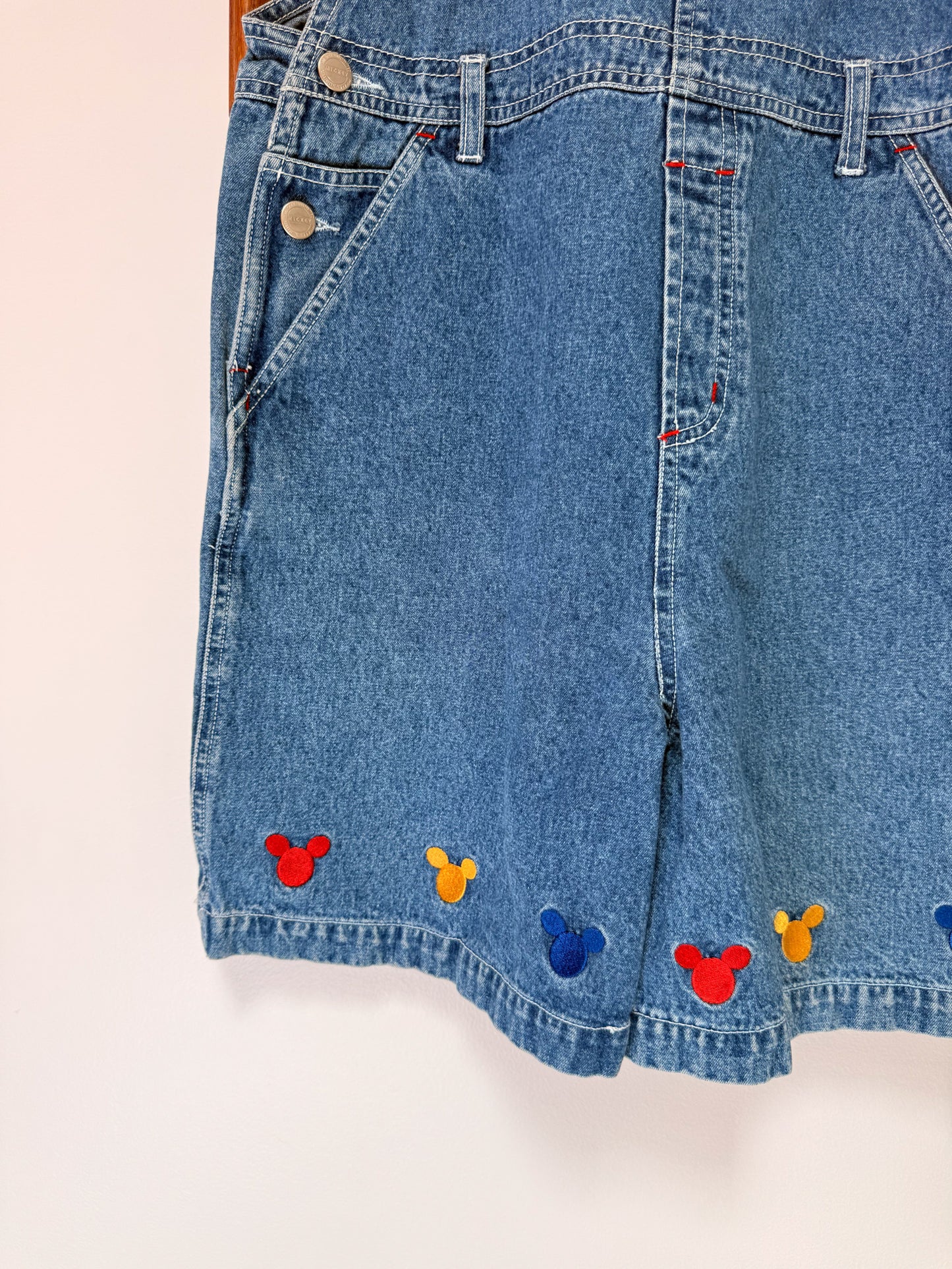 (S/M) Vtg disney overalls
