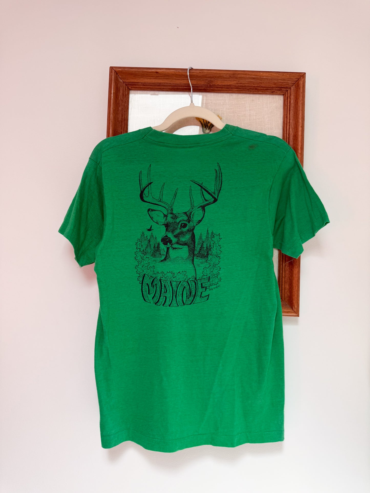 (M) Vtg girls basket ball tee