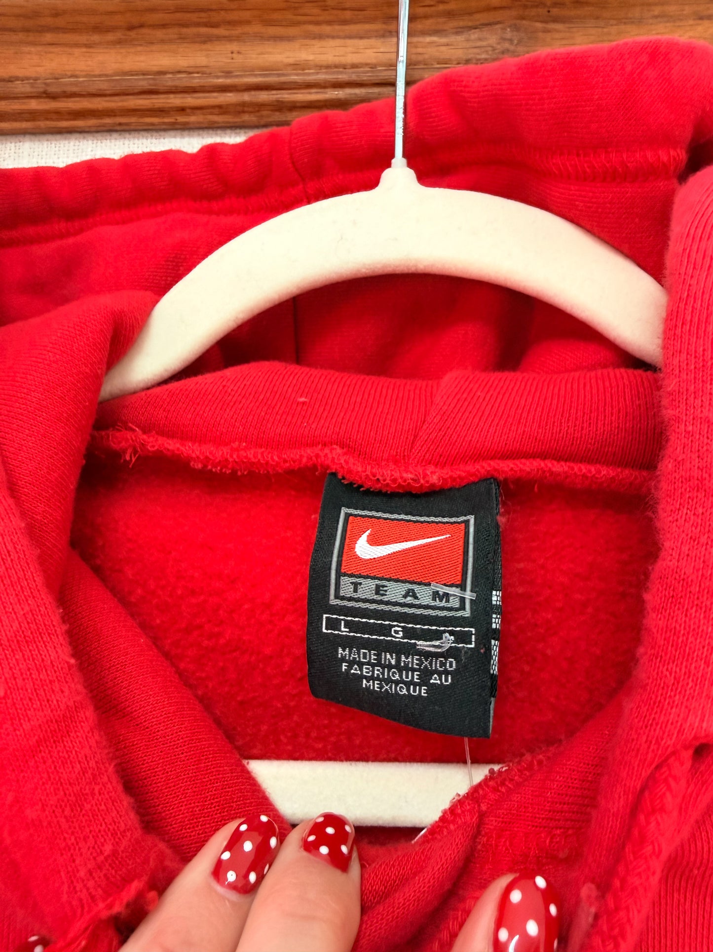 (L) Vtg Nike hoodie