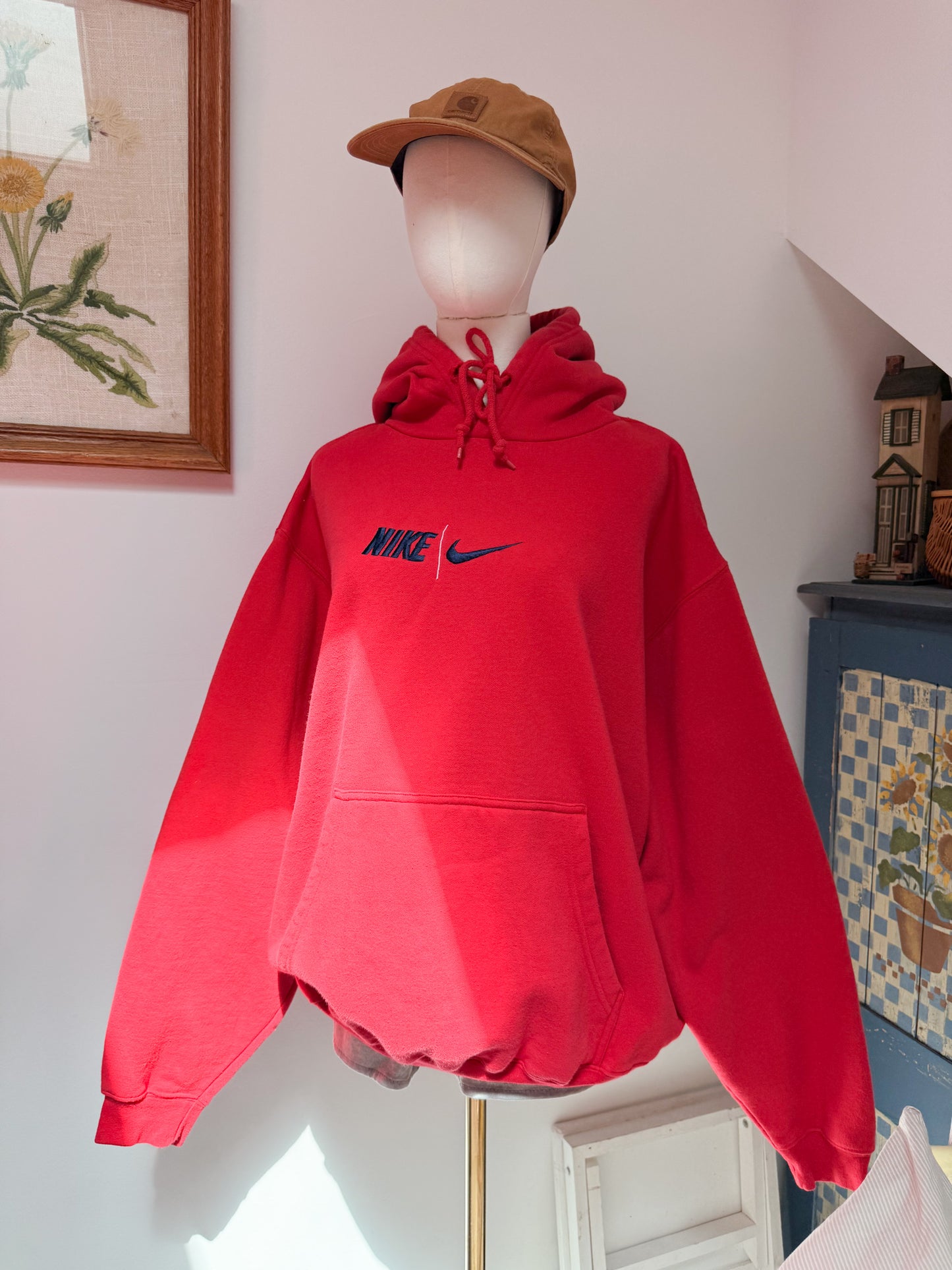 (L) Vtg Nike hoodie
