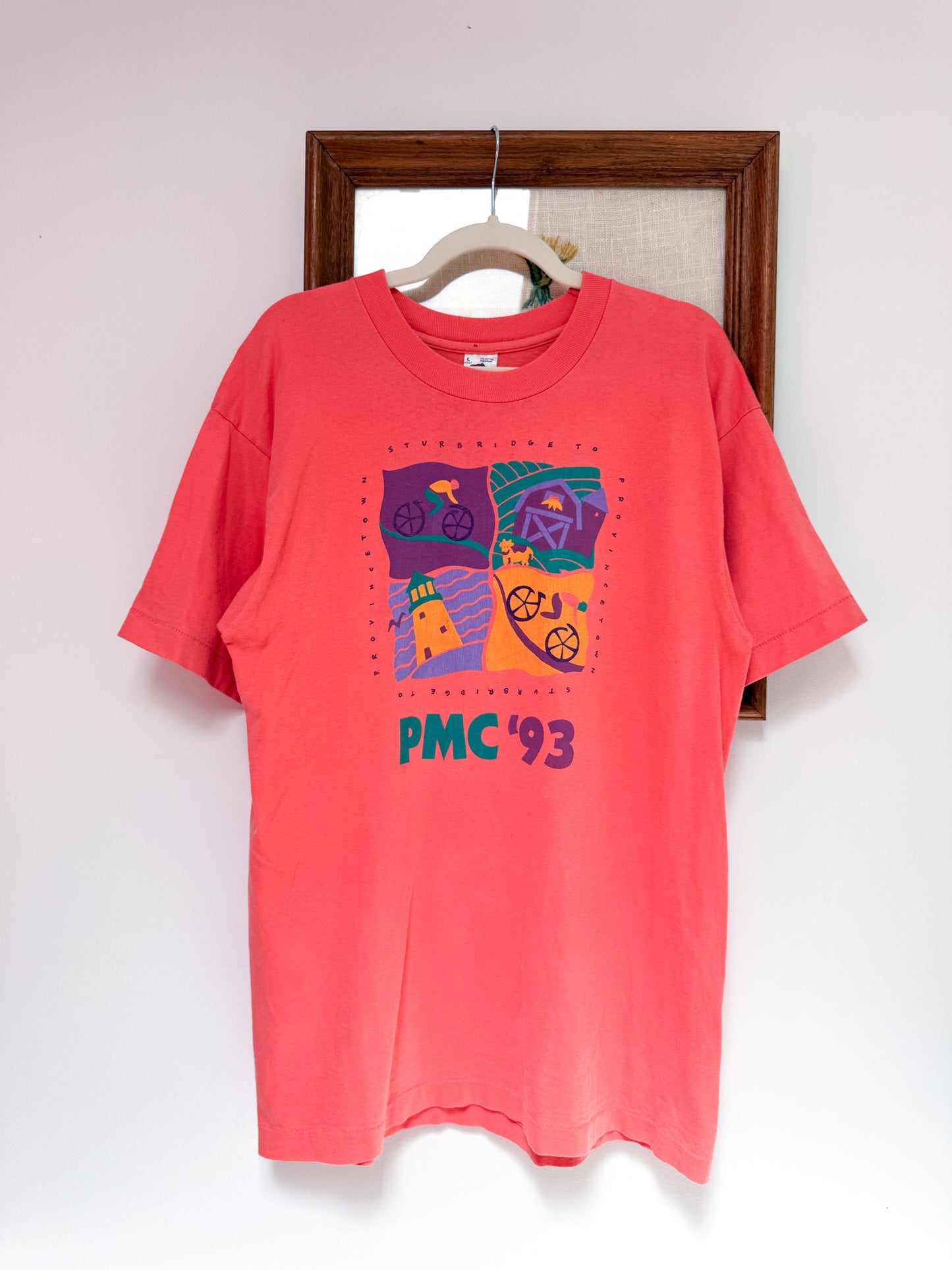 (L) Vtg marathon tee
