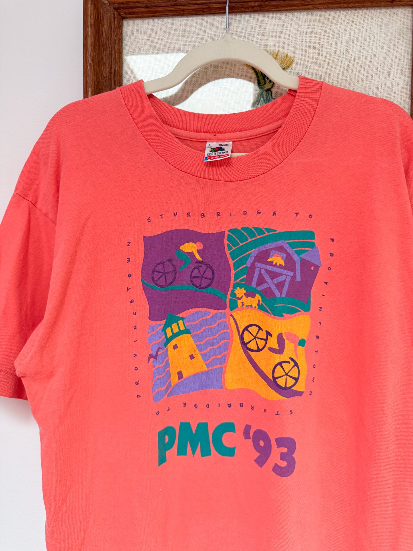 (L) Vtg marathon tee