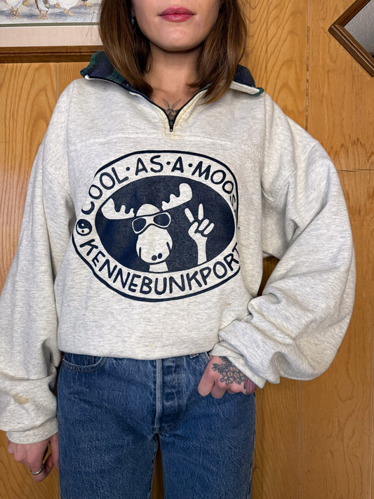 (XL) Vtg Maine crewneck