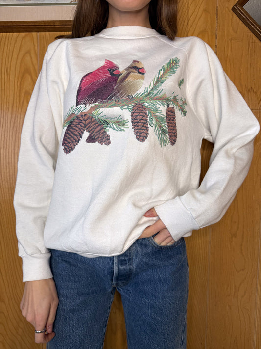 (S) vtg winter cardigan