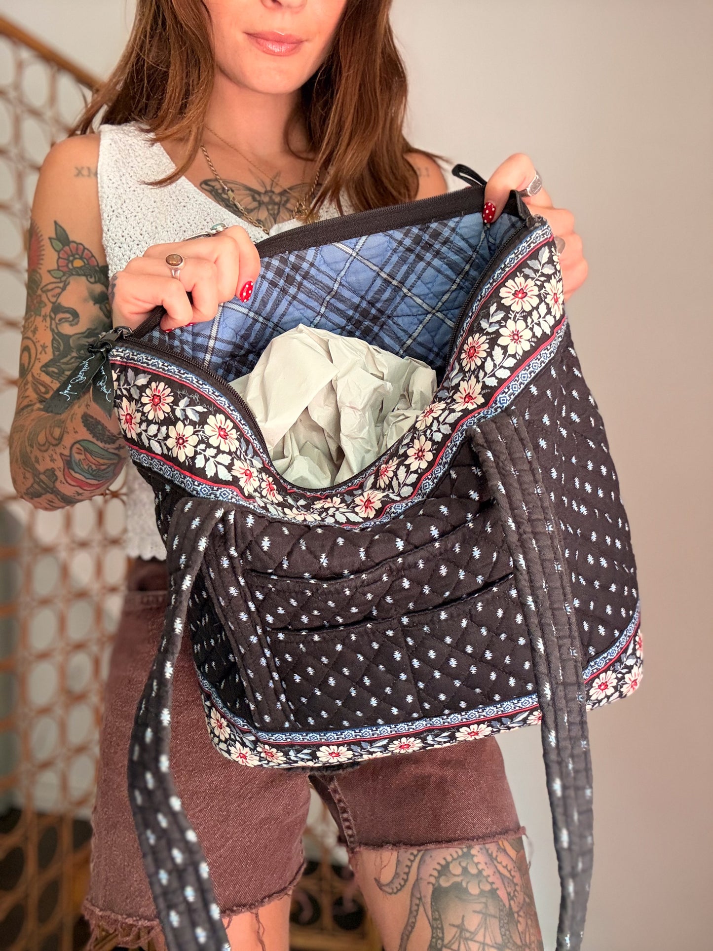 Vtg Vera bradley tote