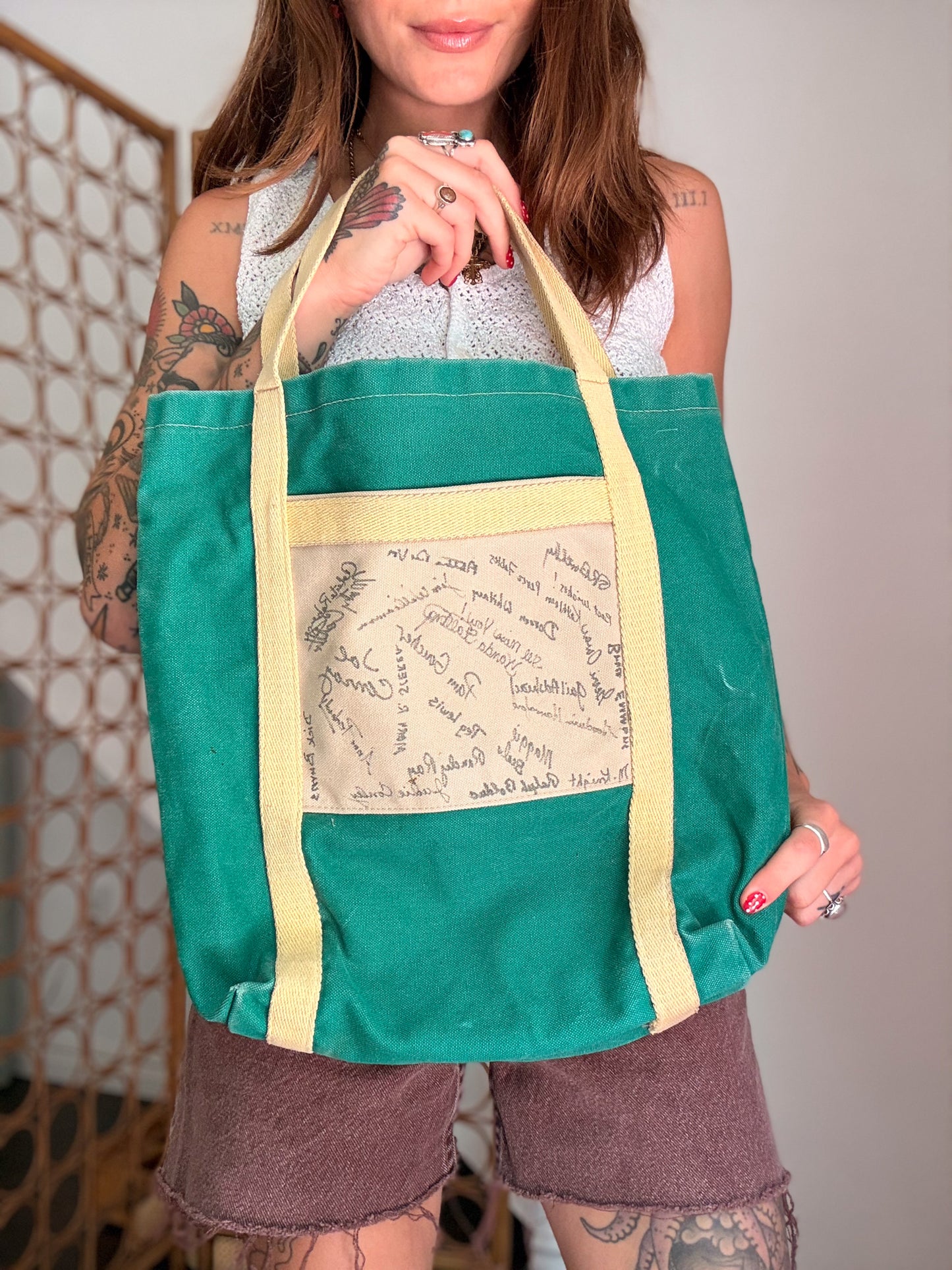 Vtg highschool tote