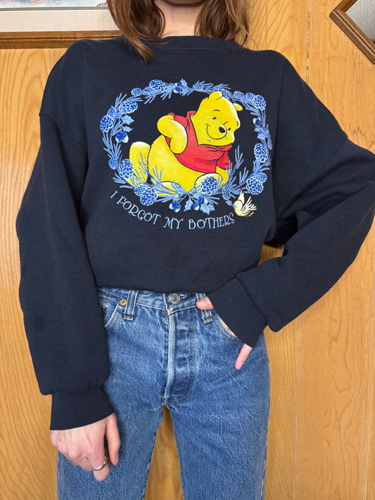 (L/XL) Vtg Winnie the pooh crewneck