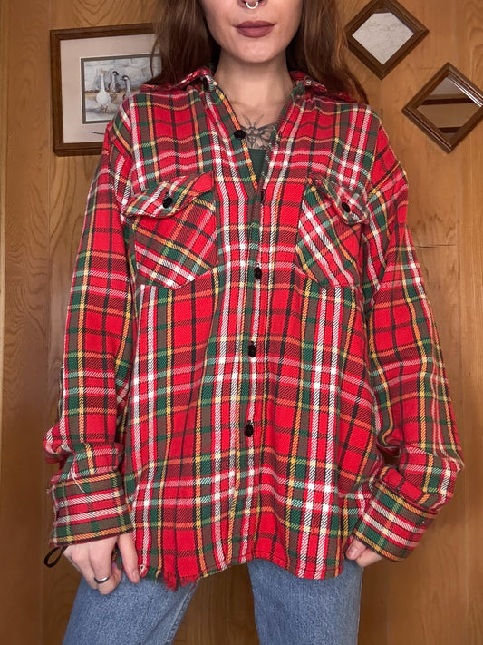 (L) Vtg Cotton flannel