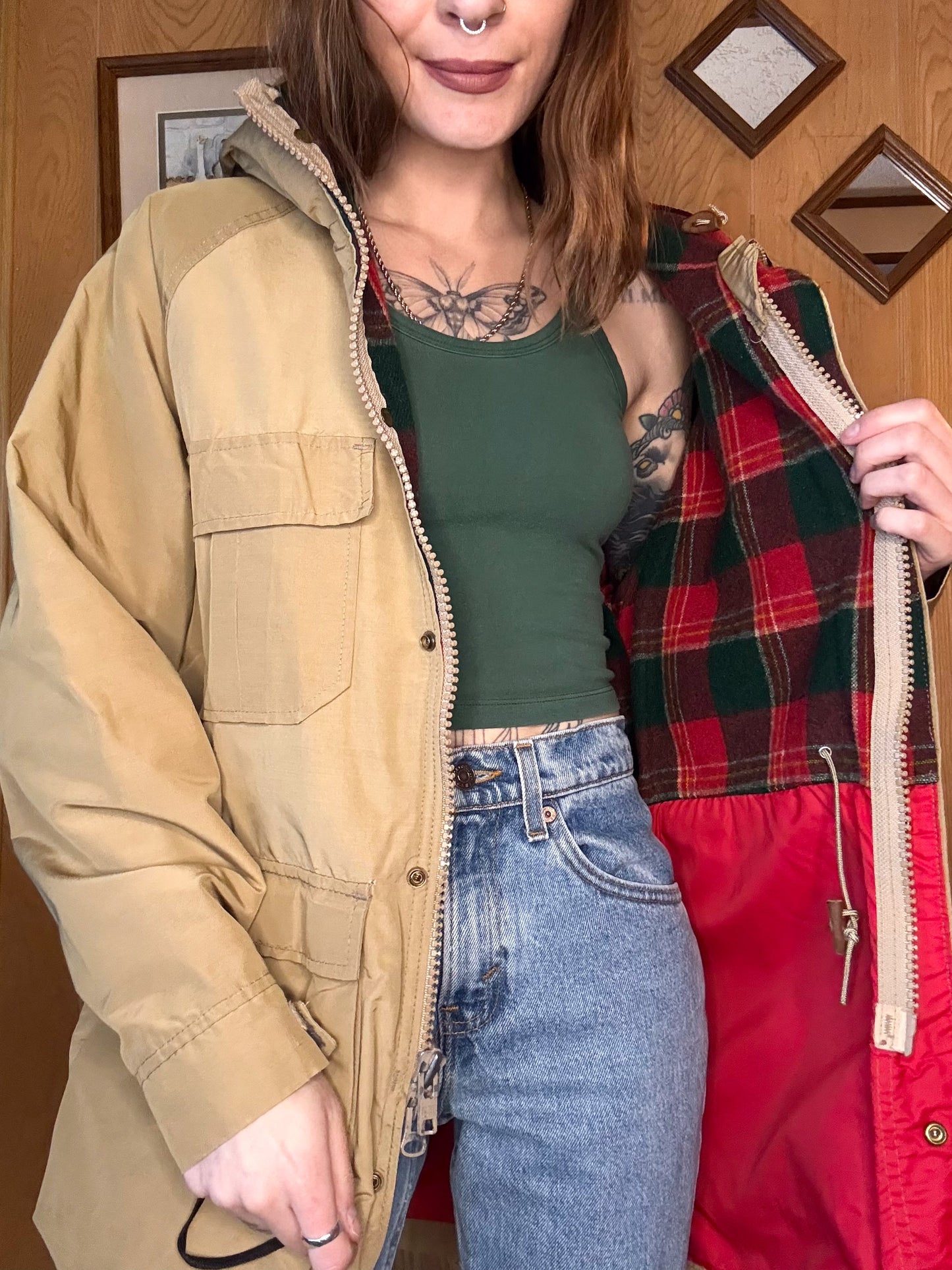 (S) Vtg Woolrich jacket