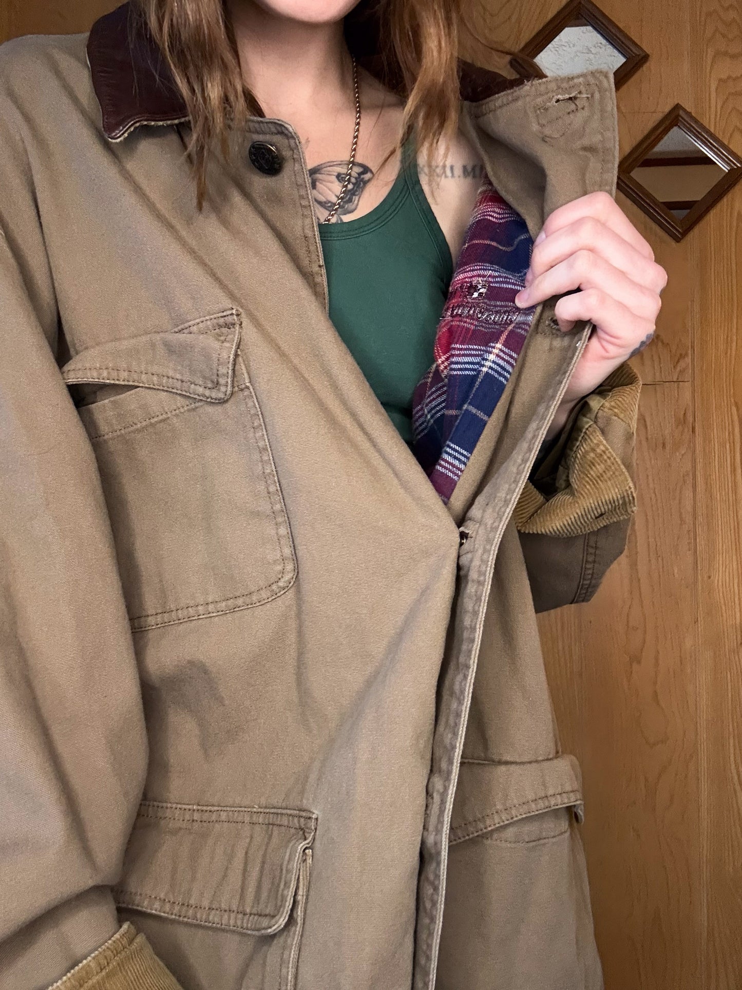 (XL) Vtg Chore coat