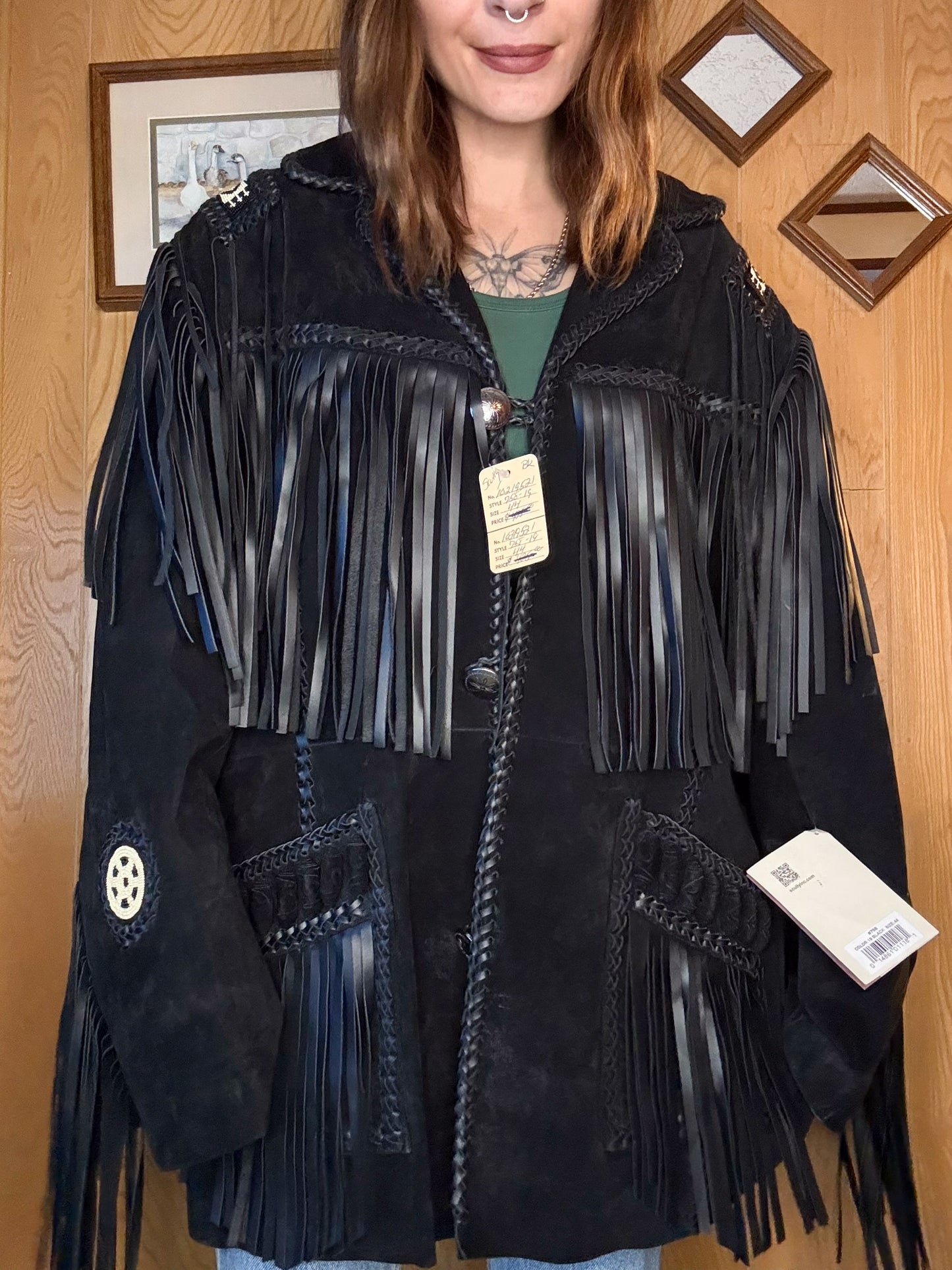 (L) Vtg Leather jacket