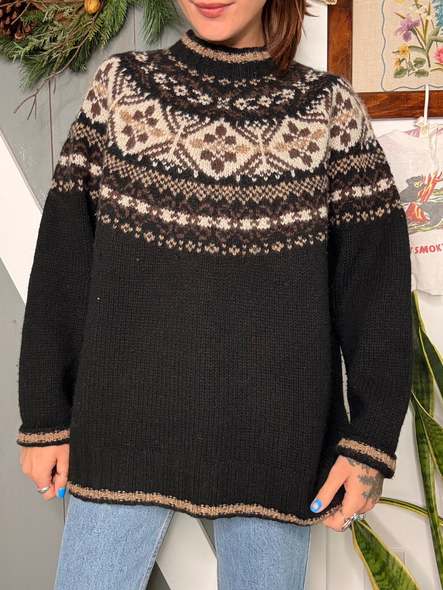 (M/L) Vtg Eddie Bauer sweater