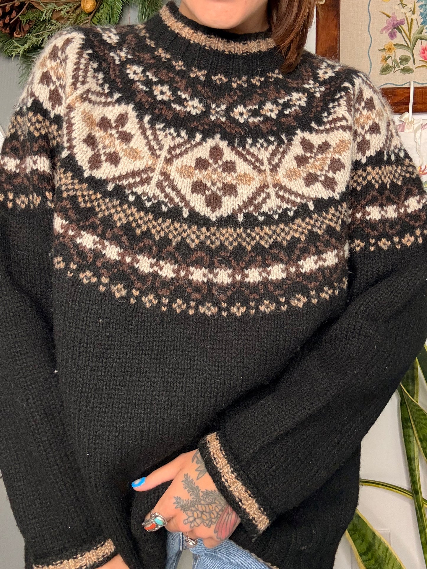 (M/L) Vtg Eddie Bauer sweater