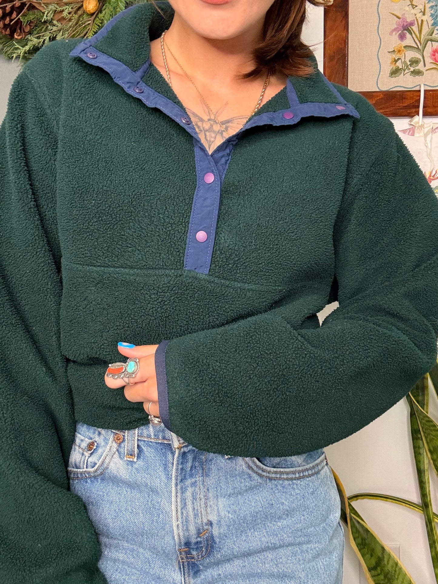(M) Vtg LL Bean fleece