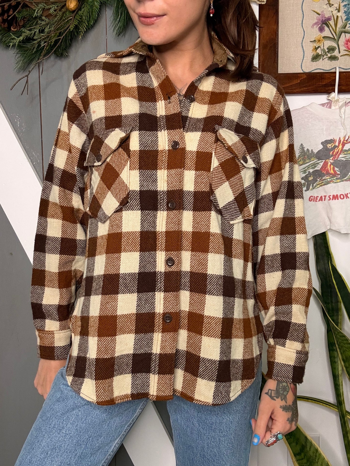 (S) Vtg Woolrich flannel