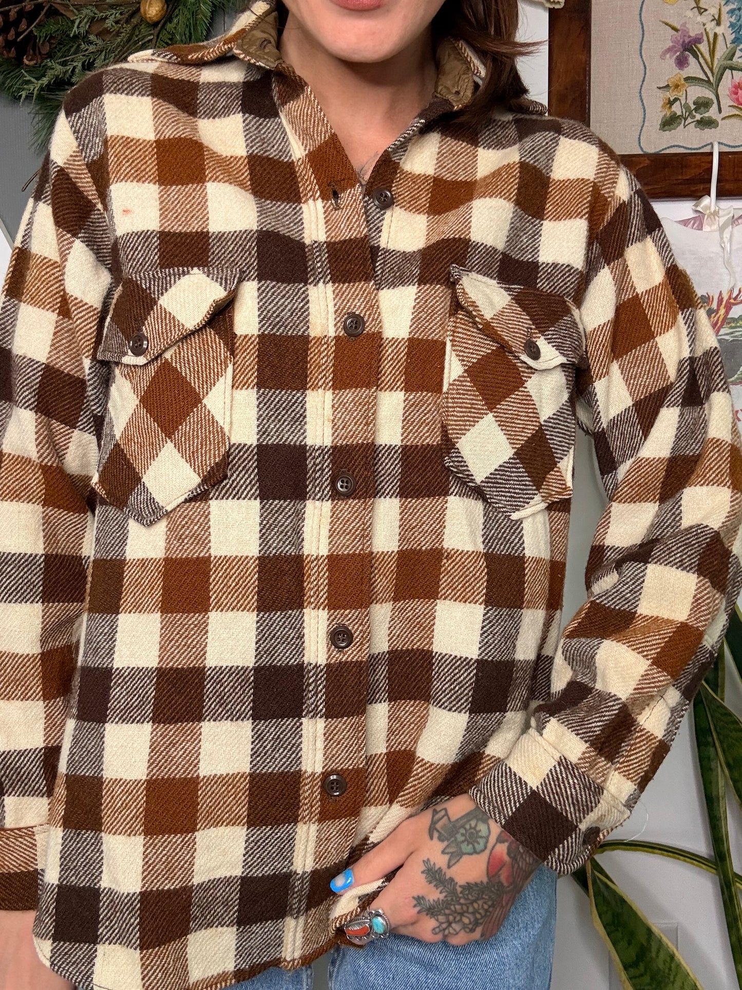 (S) Vtg Woolrich flannel