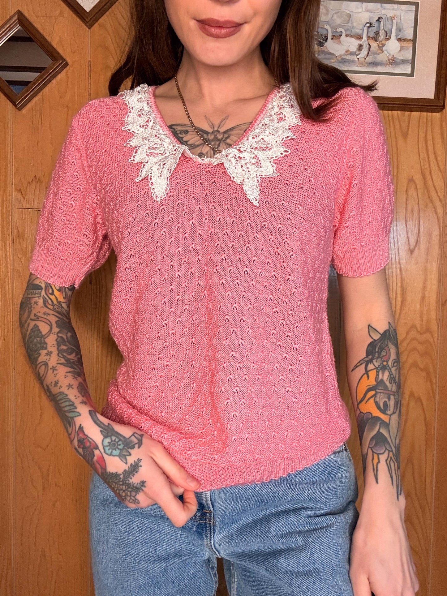 (M) Vtg darling top