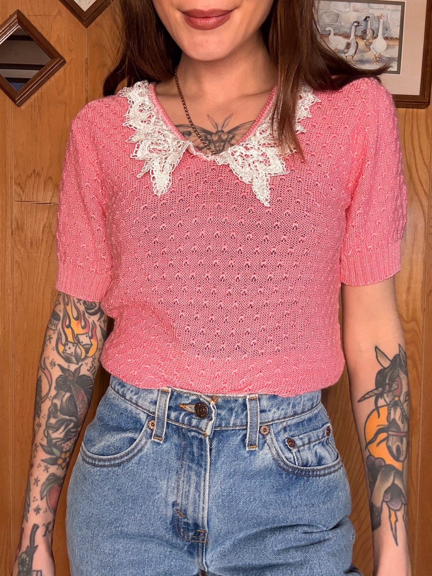 (M) Vtg darling top